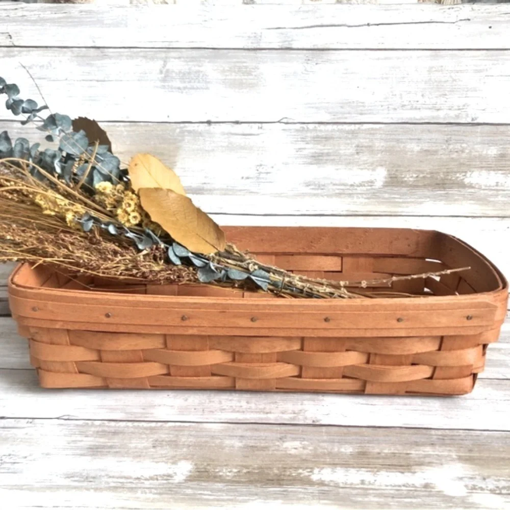 Longaberger Bread/Cracker Basket Vintage 1992 - NO LINING